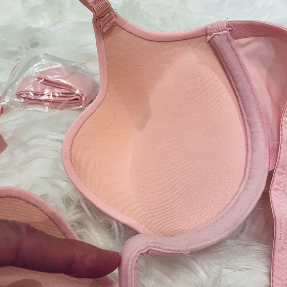 NWT push up rare pink plunge bra pale pink flexi low back convertible ❌offers - Picture 11 of 16